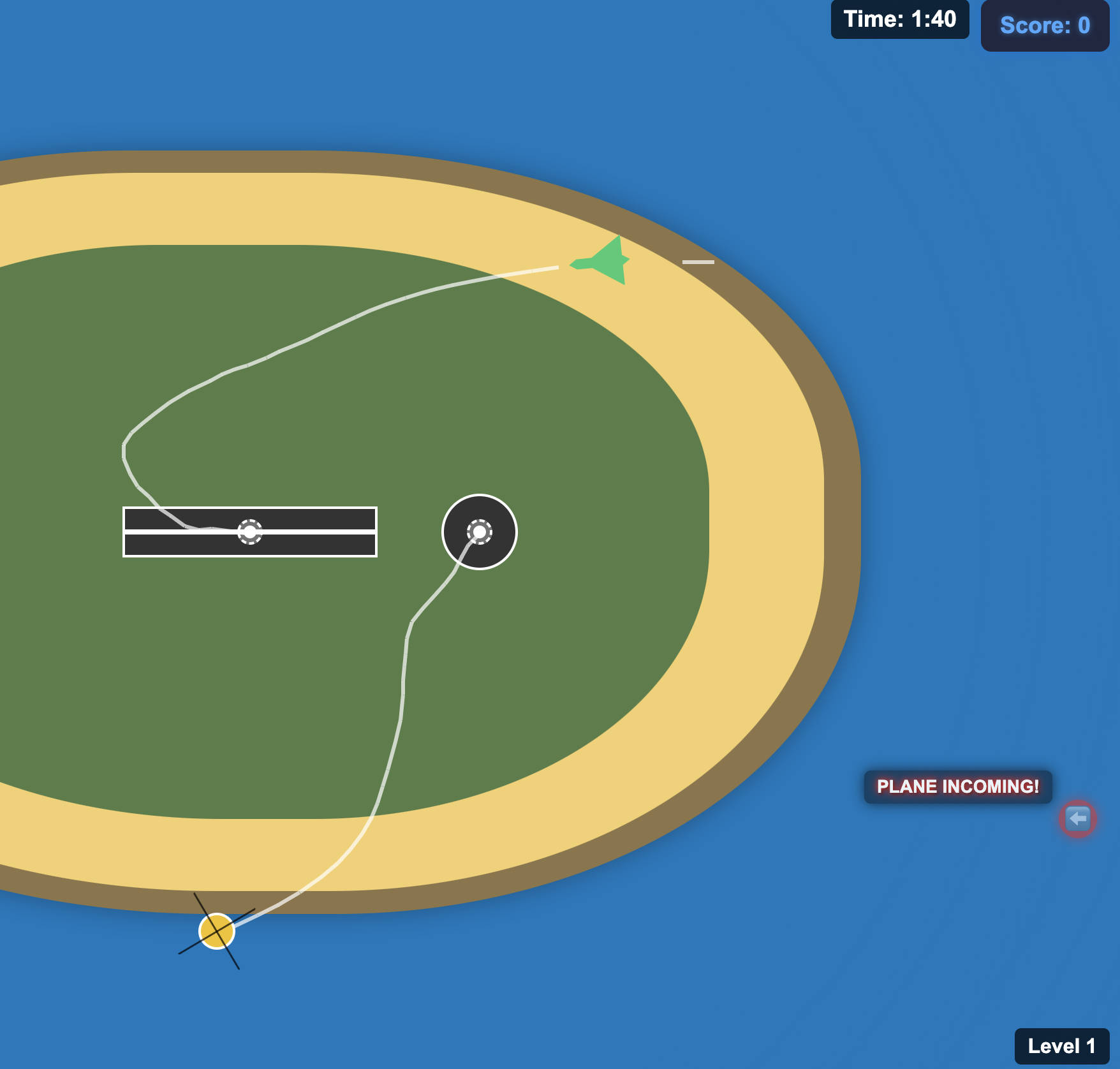 Airplane Landing Game Preview