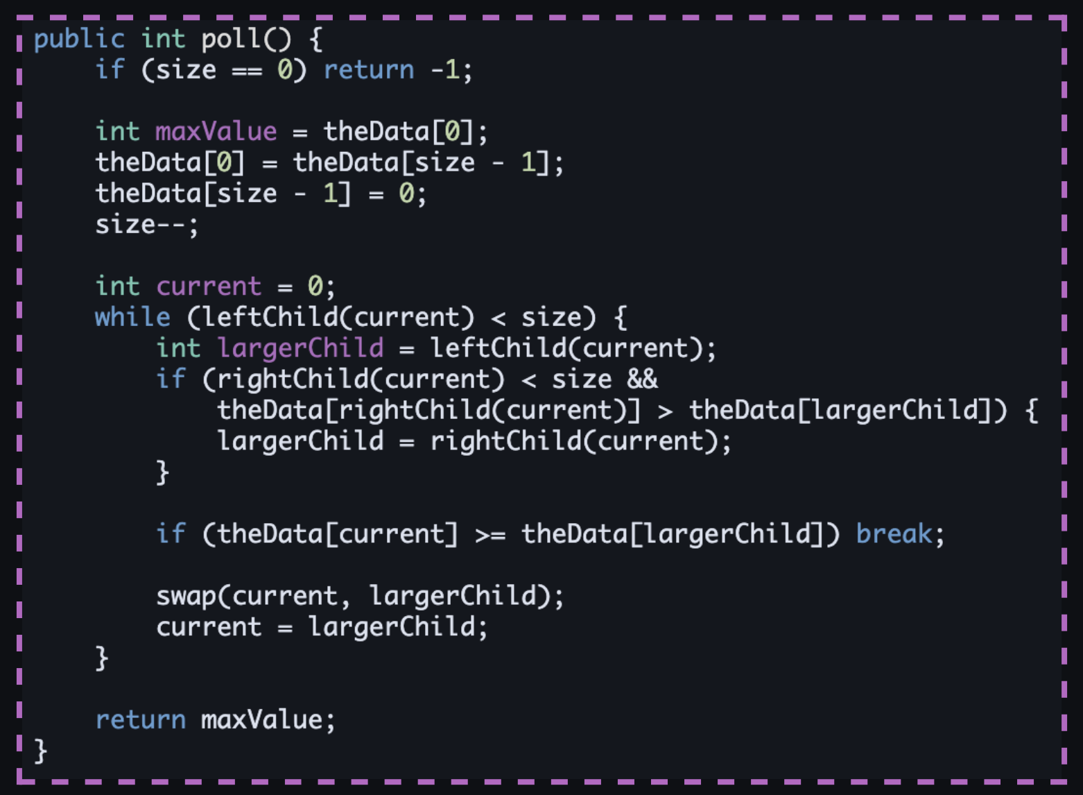 Maxheap Implementation Preview
